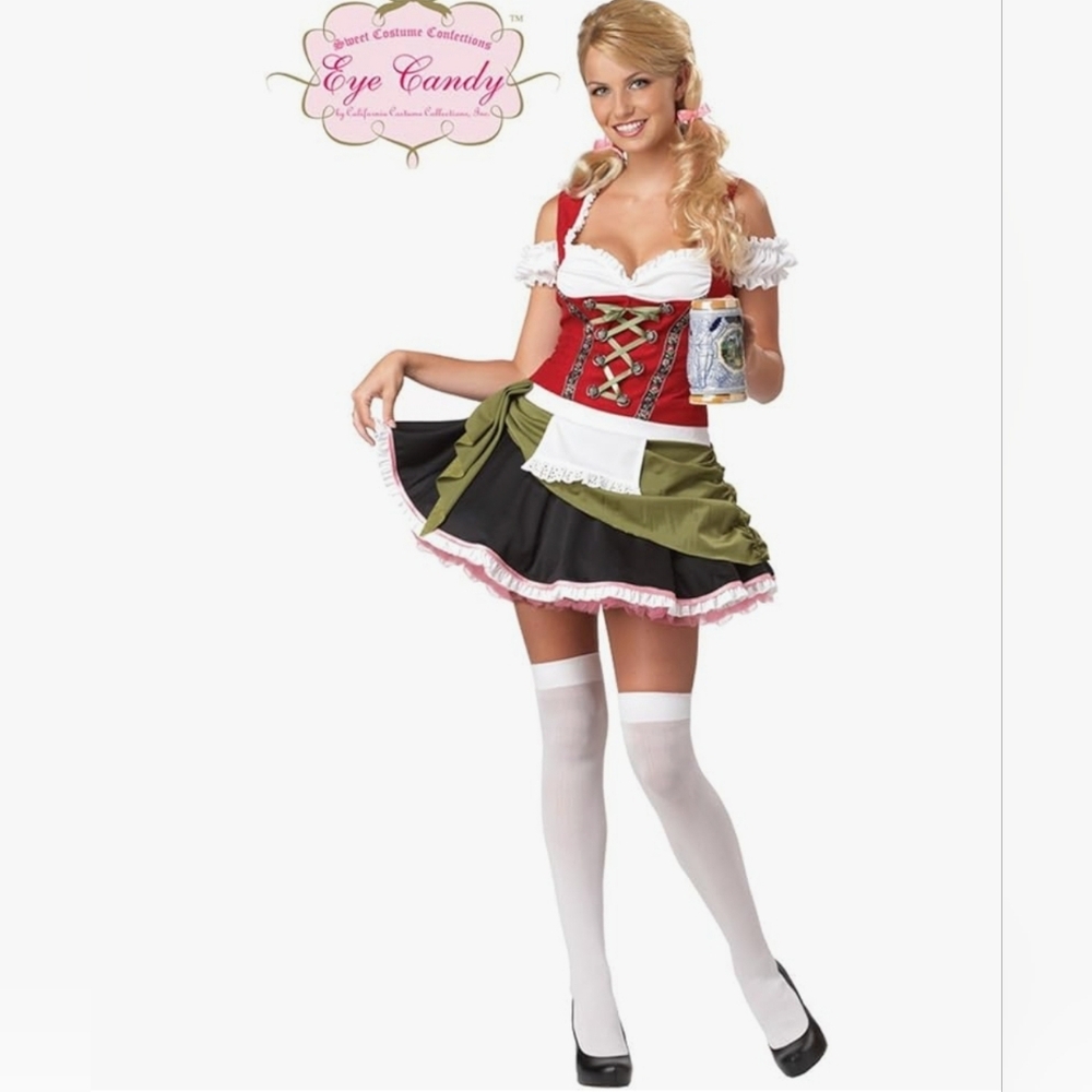 Bavarian Maid Halloween Costume size XL - Picture 2 of 14